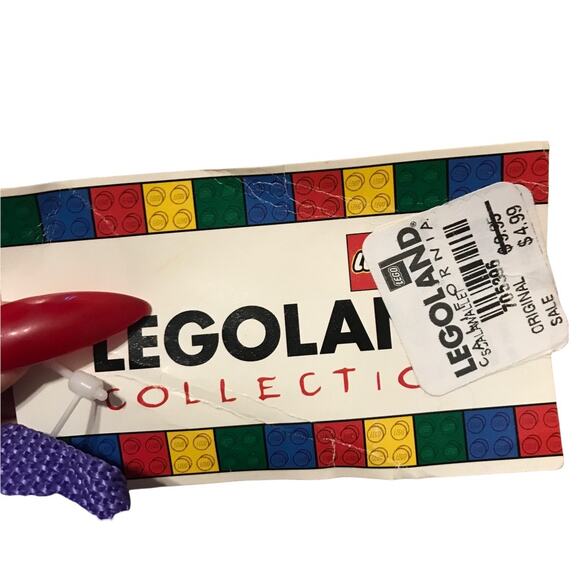 LEGOLAND New With Tags Flower Wallet Vintage 90s Floral Coin Purse Kids Girls - Picture 2 of 3